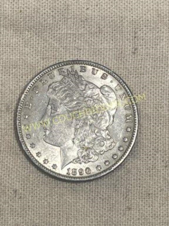 Morgan Silver Dollar 1890 S