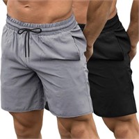 Workout Quick Dry Shorts 2 PACK