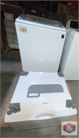 2 pcs; mix Samsung washer with pedestal Washer