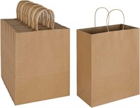 100 Pack Kraft Paper Bags