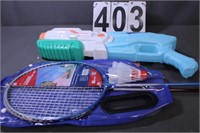 Super Soaker - Badminton Set (New)