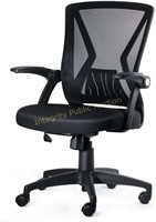 Kolliee Mid Back Office Chair Black Mesh  $100*
