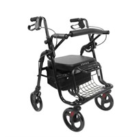 KMINA - Rollator Wheelchair Combo Narrow 2 in 1 Rk