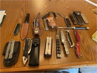 19+/- Knives/Multi-Tools