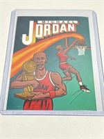 Michael Jordan 1990/91 ERROR Cartoon Promo Card