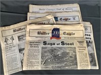 Butler Eagle 200 Year Edition Newspapers