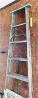 5' wooden step ladder - Pet gate