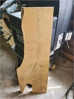 Hardwood slab