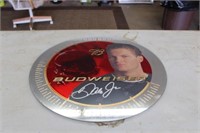 Dale Earnhardt  Jr. Budweiser mirror 23" dia.