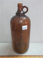 COLLECTIBLE VINTAGE GLASS JAVEX BOTTLE