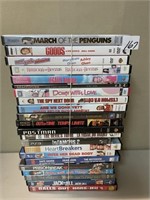 LARGE LOT OF DVDS