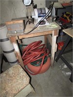 delta bench grinder,stand,stool & garden hoses