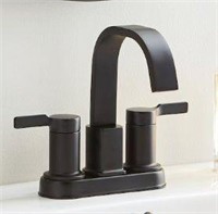 $99  Origin 21 Veda Matte Black 2-Handle Faucet