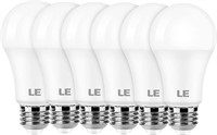 LED Light Bulbs 5000K-Pack of 6