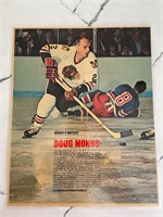Dough Mohns Hockey's Hottest 1966 Game Photo