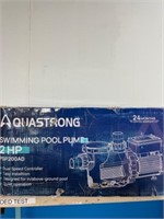 AQUASTRONG 2 HP In/Above Ground Dual Speed Pool Pu