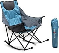 SUNNYFEEL Rocking Camping Chair  Luxury Padded
