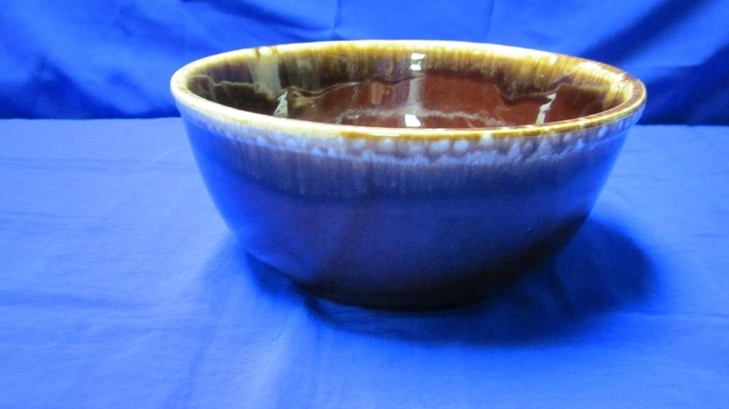 Mc Coy Pottery Brown & White Bowl