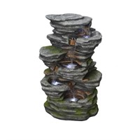 Style Selections Rock Waterfall Fountain $249
