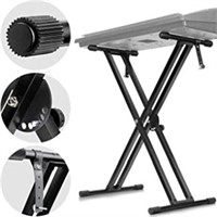 CAHAYA Keyboard Stand Double Braced X Style