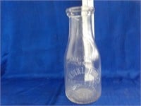 Old Field Fram milk bottle