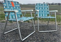 Aluminum Folding Lawn Chairs