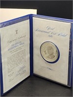 750 Grain Silver Bicentenal Medal