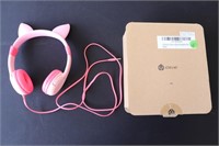 iCLEVER Kids Wired Headphones - Pink