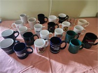 24 assorted mugs