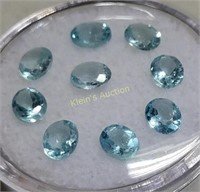 estate gemstones naural blue paraiba color apatite