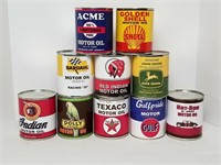 10 Reproduction Oil cans