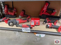 Milwaukee tools lot of 8 pcs contents on the