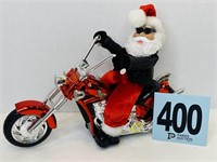 Motorcycle Santa