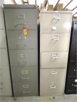 5-Door Metal Filing Cabinets (18"×28"×57" -