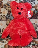 Sizzle the (Red) Bear - TY Beanie Baby