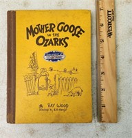 Mother Goose in the Ozarks 1938 Signed, Ray Woods