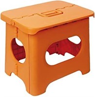UDear Portable Foldable Stools, 2 pcs, Orange