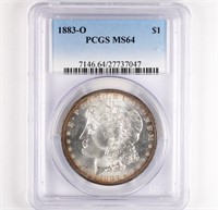 1883-O Morgan Dollar PCGS MS64