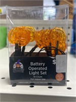 Battery operated light set