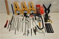 Lot of Clamps and Tools All for one money!