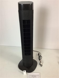 TOWER FAN - POWERS UP - 31" TALL