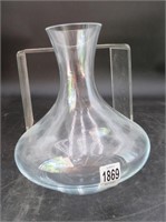Large Bottom Glass Vase
