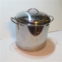 Stock Pot Stainless Steel  12 qt