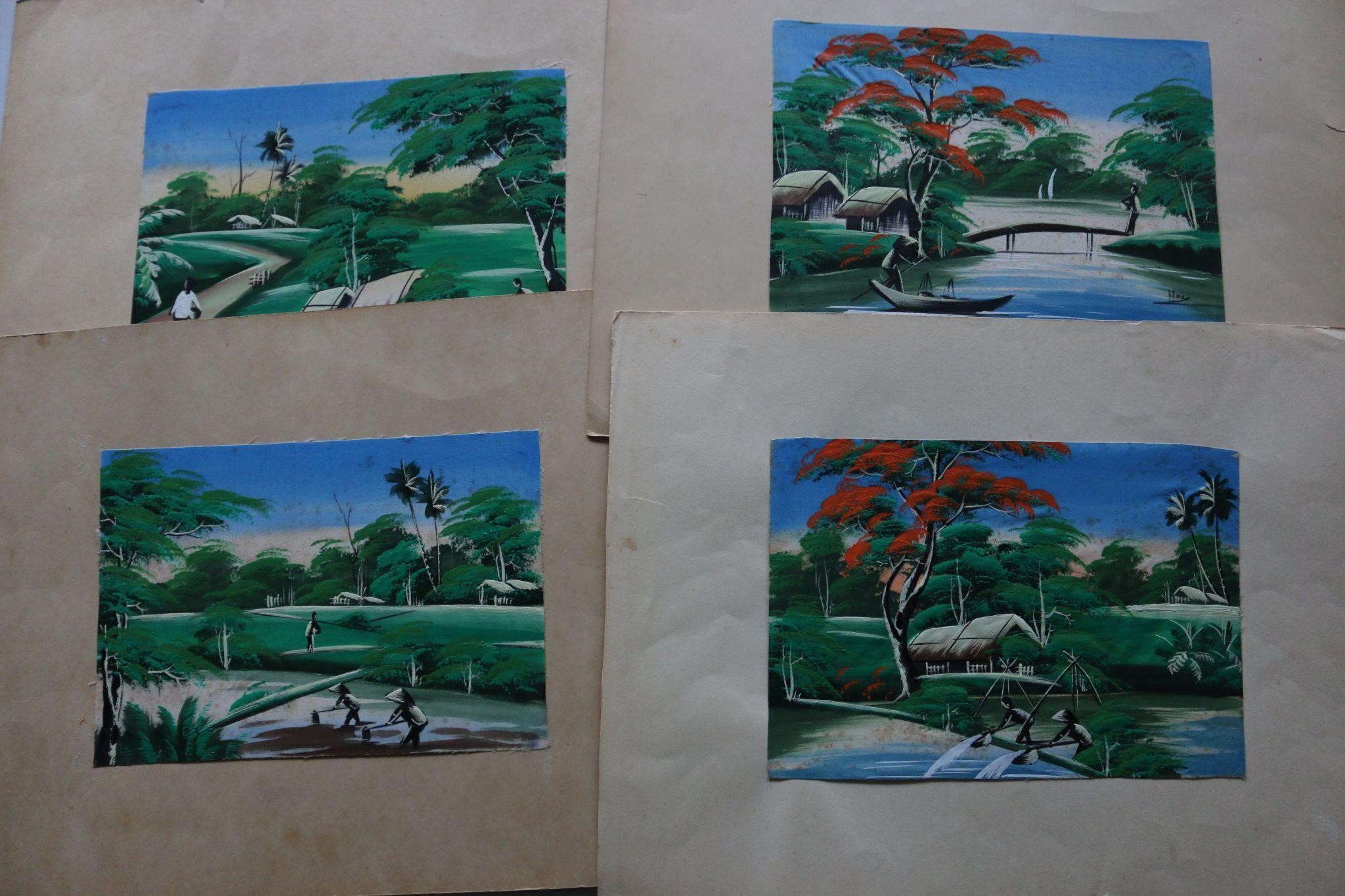 4- Original Paintings