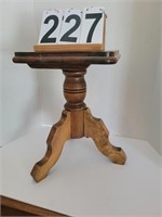 Wooden Column Flower Stool