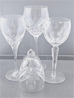 Peill Crystal Stemware & Waterford Dinner Bell