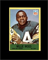 1967 Philadelphia #83 Willie Wood EX to EX-MT+