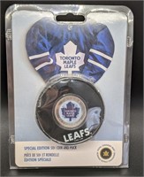 2009 Canada Toronto Maple Leafs Coin In Puck