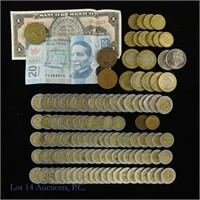 Mexico Currencies & Coins (121 Items)