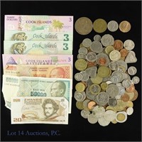 World Coins & Currency (1.64 lbs. Coins)